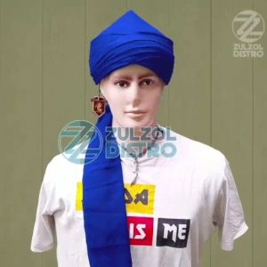 Peci Sorban Imamah Permanen Model Turban Turki Tutup Kerucut Praktis Siap Pakai - Muslim Cap