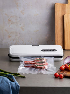 Compact Integrated Dry Wet Vacuum Sealer Machine Home Use Food Preservation Packaging Small Household Compressed Packaging