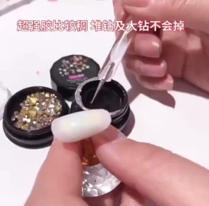 กาวเจลสำหรับติดจิว Stuck drill glue ฝังลาย ปั้นนูนปริมาณขนาด 20 ml. / 8 ml. ต่อเล็บใช้ดี