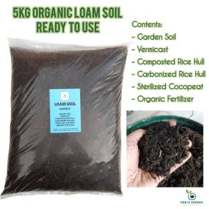 LOAM SOIL READY TO USE 5 KILO FOR PLANTS