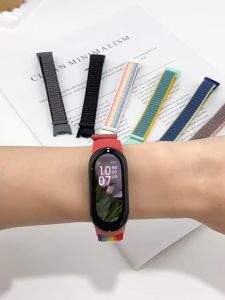 Bracelet for Xiaomi Mi Band 9 strap accessories Nylon Wristband Replacement belt pulsera watchband Miband 9 NFC Strap Mi band 8 Wristband Accessories