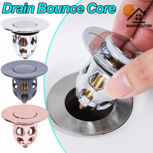 วาล์วกรองระบายน้ำสำหรับอ่างล้างหน้าแกนเด้งที่กรองซิงค์ท่อระบายน้ำในห้องน้ำทำจากสแตนเลส