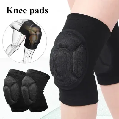 FOCANO Knee Pads for Dancing Volleyball Yoga Breathable Running Thick Sponge Kids Adults Fitness Protector