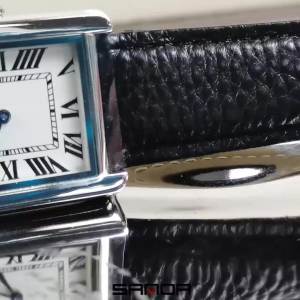 SANDA New Couple Tank Watches Wear Resistant Leather Strap Luxury Square Dial Waterproof Sports Casual Men Women Quartz Watches