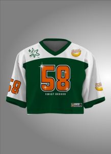 Baju Jersey Wanita Oversize Crop Korean Style / Jersey Vintage Wanita Oversize Crop / Baju Jersey Wanita Bahan Dryfit Milano Motif Full Printing Sublime Premium / Atasan Wanita Crop Korean Style / Baju Jersey Oversize