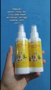 Anti bacterial Healthy Spray Disinfektan kandang hewan SUGAR GLIDER BURUNG KELINCI KUCING menyerap bau pesing