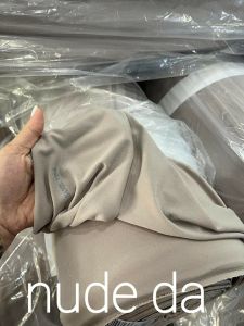 Vải thun ladong màu nude da - giá bán theo mét
