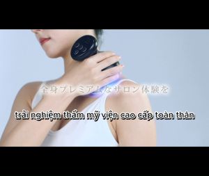 【Quà tặng miễn phí】Máy mát xa đầu Spa NIPLIFE Japan EMS Nhập khẩu từ Nhật Bản Massage Đầu Cổ Mặt Toàn Thân Mini Đa Năng HM-01 Rung và Xoa Bóp Đầu Giải Toả Căng Thẳng Mệt Mỏi Bảo hành 12 tháng
