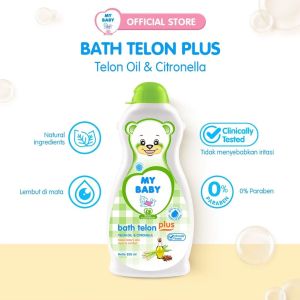 MY BABY Bath Telon Plus Refill 400mL - Sabun Cair Bayi Wangi Telon