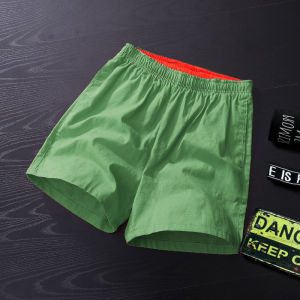 Summer Mens Short Pants Casual Beachwear Fitness Running Sports Trousers Trendy Three-Quarter Length Versatile Comfortable Cotton