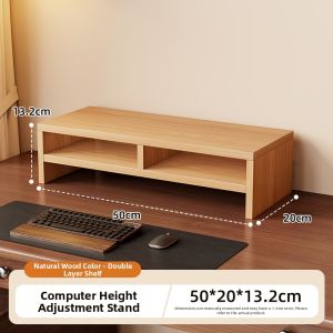 evesigar | Multi-tier Display Shelf Desk Organizer Riser Stand