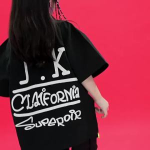 ชุดเต้นรำสตรีทสำหรับเด็ก ชุดเต้นรำแจ๊สสำหรับเด็กผู้หญิง แฟชั่นโชว์สำหรับเด็ก ฮิปฮอปสำหรับเด็กผู้ชาย hiphop แฟชั่นการแสดง 3.10