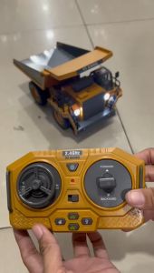 Mainan Mobil Remot Control Truk Excavator Buldozer Dump Truk charger berkualitas