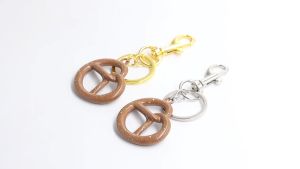 Pretzel Bag Hanging Charm Keychain Pendant Keychain Cute Bag Charm Wallet Accessories