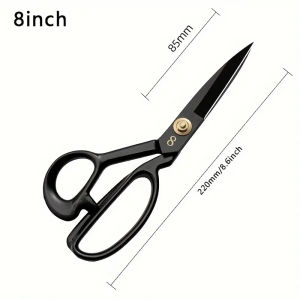 Professional Tailor Scissors for Cutting Fabric Heavy Duty Scissors for Leather Cutting Industrial Sharp Sewing Shears for Home