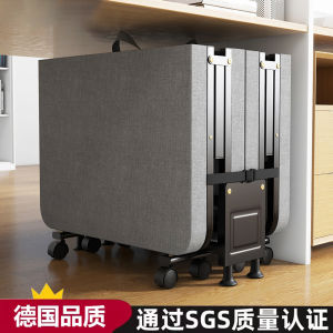 เตียงพับได้แบบพกพาสำหรับนอนหลับพักผ่อนในช่วงเที่ยง สำหรับใช้ในออฟฟิศ บ้าน ห้องนอน ห้องนั่งเล่น ห้องพยาบาล ไม่ต้องประกอบ