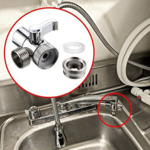 Sambungan Kran Bak Cuci Piring Splitter Keran Diverter Valve Water Tap