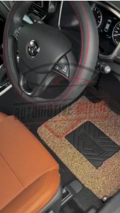 Perodua Aruz OEM PRECUT PVC CARPET Coilmat Karpet Magic Grip (Driver ONLY - 1PC ) 15MM