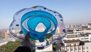 Baby Kids Swimming Ring Float Seat Inflatable Safety Aid Pool Water Toy Pelampung baby duduk/Pelampung Bayi