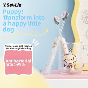 YIYANSENLIN | Soft Bristle Strong Cleaning Large Head Toothbrush