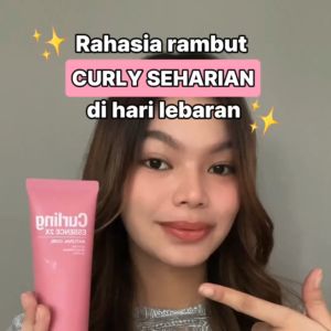 mise en scene Curling Essence 2X Natural Curl 150ml - Krim Rambut dengan Tekstur Ringan Untuk Styling Rambut Ikal Natural Tahan Lama