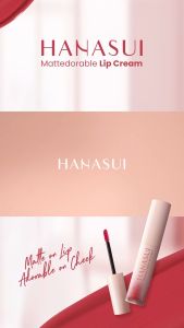 Hanasui Mattedorable Lip Cream Lipstik Cair / Liptin
