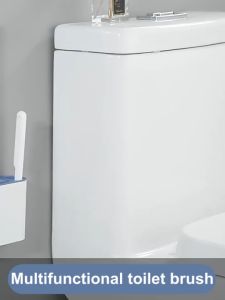 DFANCCEI Brush Toilet Silicone / Sikat WC Silikon 2in1 Sikat Kamar Mandi