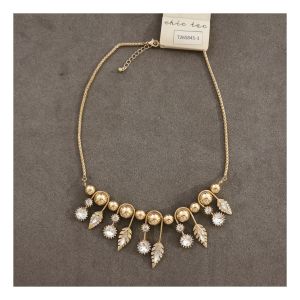 DaVee | Vintage Artificial gem gold necklace