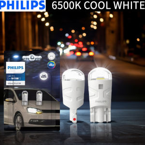 Philips | Philips Ultinon Pro3100 LED T10 W5W 6500K Cool White New Style Car Interior/parking Light Turn Signals Lamps 11961CU31B2 Pair