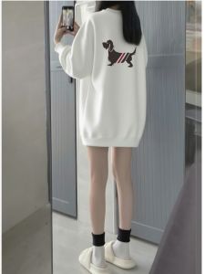 SUSHOUWANGE | Vintage American Style Loose Casual Sweatshirt Women
