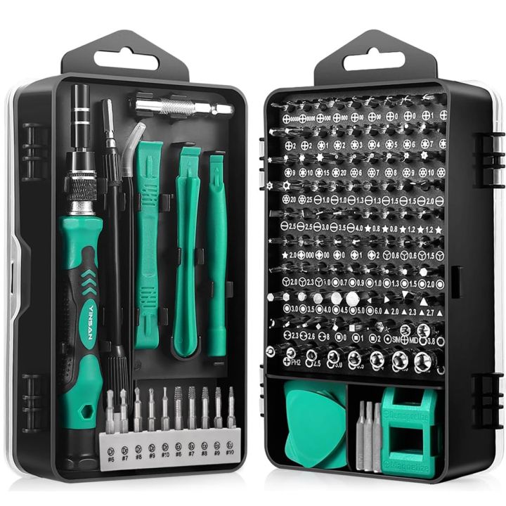 138 In 1 Precision Screwdriver Set Magnetic Torx Screw Driver Bit Drill ...