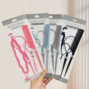 Childrens Hair Braiding Tool Ponytail Maker Brush through Hair Styling Tool Girls Updo Hairpin Lazy Girl Hair Twisting Tool
