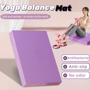 Balance Pad Yoga Mat Thick Balance Foam Pad Kneeling Pad Balance Mat Exercise Non-Slip Waterproof Soft For Training