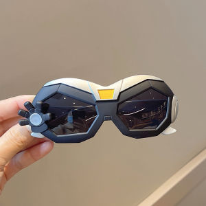 Kids Polarized Sunglasses Boys Cartoon Iron Man Silicone Glasses Baby Boys UV Protection Cool Fashionable Eyewear
