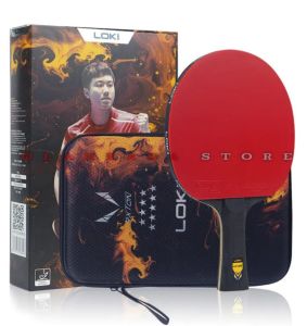 Bet Pingpong Tenis Meja Karet Arthur China dan Rxton 9 Loki 9 Star Carbon Original New