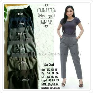Celana Kerja Wanita Full Karet: Pilihan Terbaik untuk Aktivitas Outdoor & Hemat