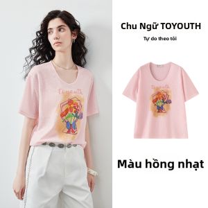 Toyouth | Áo Thun Tay Ngắn Siêu Nhẹ