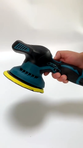 KELETOOL Cordless Car Polisher 18V Lithium-Ion 6-Speed 2500-6000RPM with 3pc Rechargeable Batteries and Polishing Pads