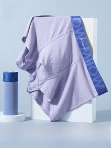 Miiow | Mens Modal Underwear Breathable Loose Boxer Shorts Antibacterial Comfortable Mid Waist Youth Summer Fashion Briefs