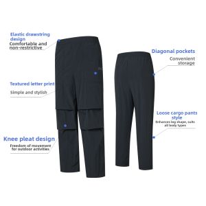 Erke | Summer New Loose Straight Casual & Sport Pants