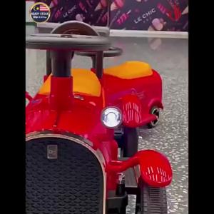 Kid Children Electric Ride On Train Car Electromobile Toy Vehicle Kenderaan Kereta Api Elektrik Kanak-Kanak 儿童电动火车 F21