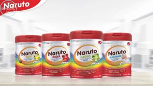 Naruto KAO IQ Sữa bột Phát triển chiều cao và trí não bcalivinghcm cho trẻ từ 1 đến 10 tuổi tăng cường miễn dịch