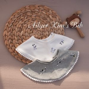 Pure Cotton Soft Lovely Baby Bibs for Boys Infant Toddler Saliva Towels 0-2 Years Old Comfortable Breathable Easy to Clean