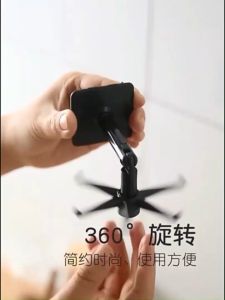 E.B. 360 Degrees Rotated Kitchen Hooks Self Adhesive 6 Hooks Wall Door Hook Handbag Clothes Hanging Rack