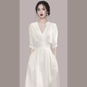French Elegant Waist-Shaping Slimming Dress