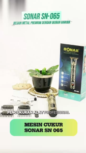 Sonar SN-065 Trimmer/Alat Cukur Rambut Profesional/Trimmer Stik Rambut Bahan Besi
