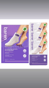 Baren Cica Centella Soothing Foot Moisturizing Mask Sock Dry 18ml Rough Heel Treatment Deep Hydration