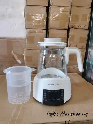 Máy đun nước pha sữa giữ nhiệt misuta (tặng kèm khay hâm sữa)