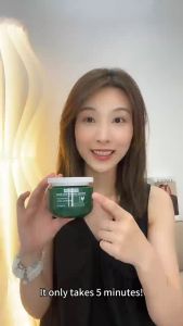 Peptide Keratin Smooth And Mositen Hair Mask Pelurus Rambut Tanpa Catok Asli 300gr