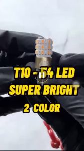 Lampu Sen 54Mata Lampu Senja 54 Titik Led Sein Motor Brigt Lampu Led T10 2 Mode NMAXPCXAEROX